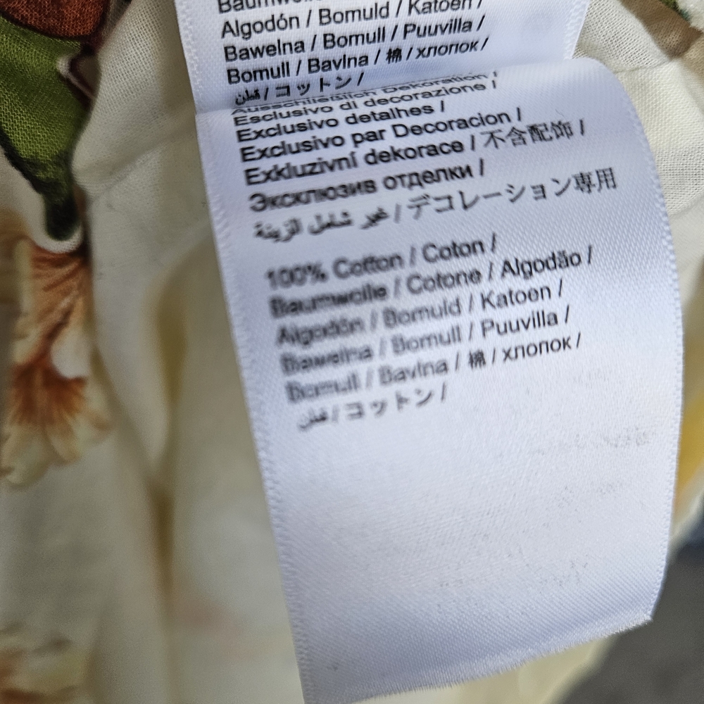 Farm Rio Cashew Crossed Back Maxi Dress Large - Picture 5 of 9